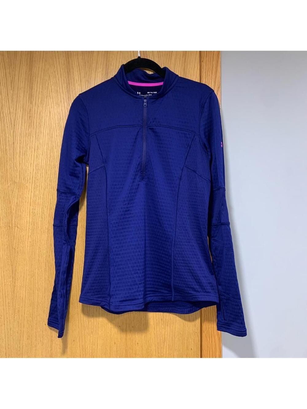 Under Armour Women's Quarter Zip Active Sweater Coldgear - Size XS